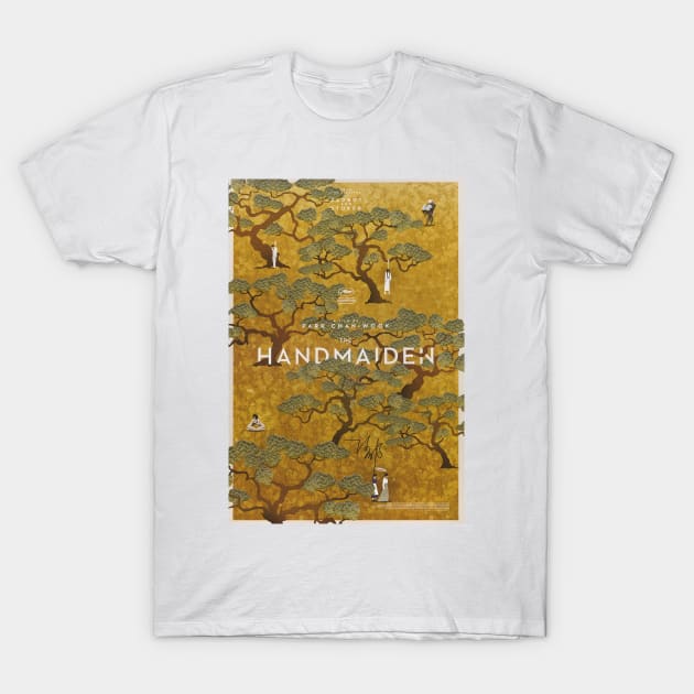 The Handmaiden Korean Movie Poster T-Shirt by HipHopTees